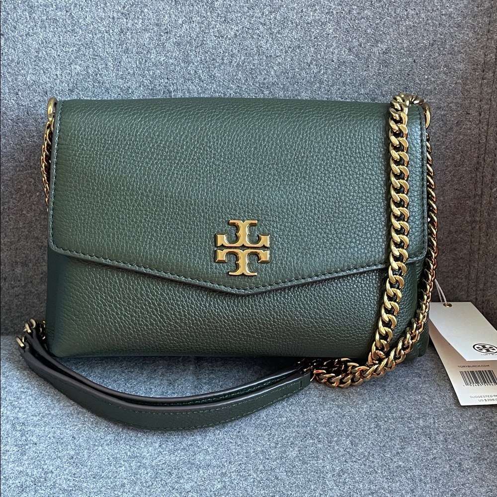 Tory Burch Kira pebbled leather shoulder bag